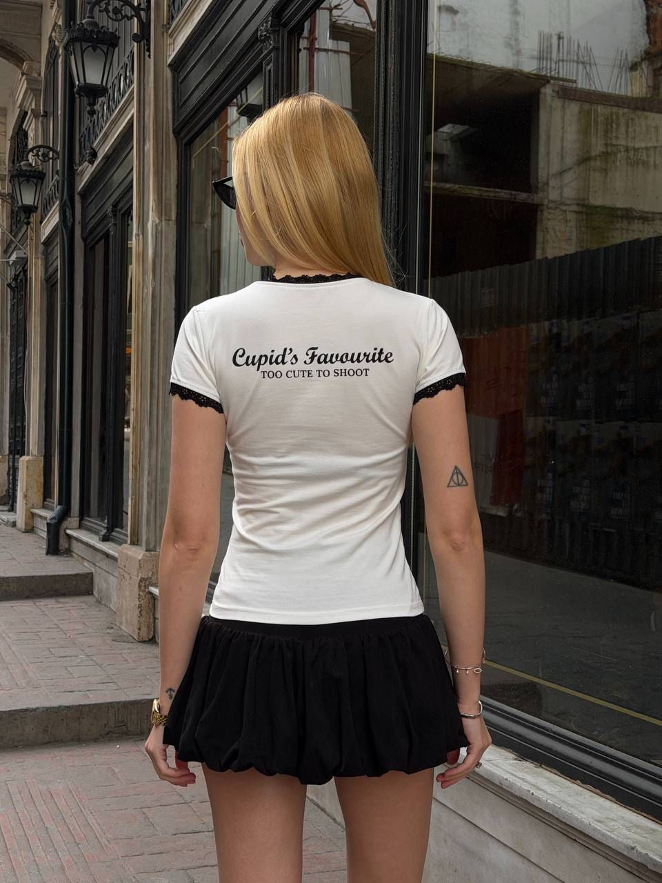Cupid Tee - White