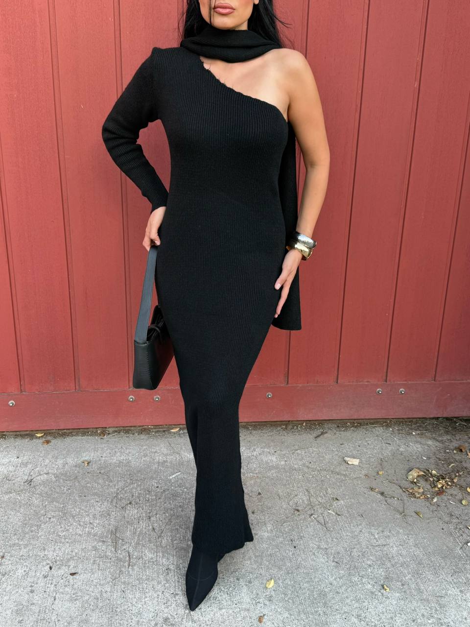Vanta Dress (Dress+Scarf)