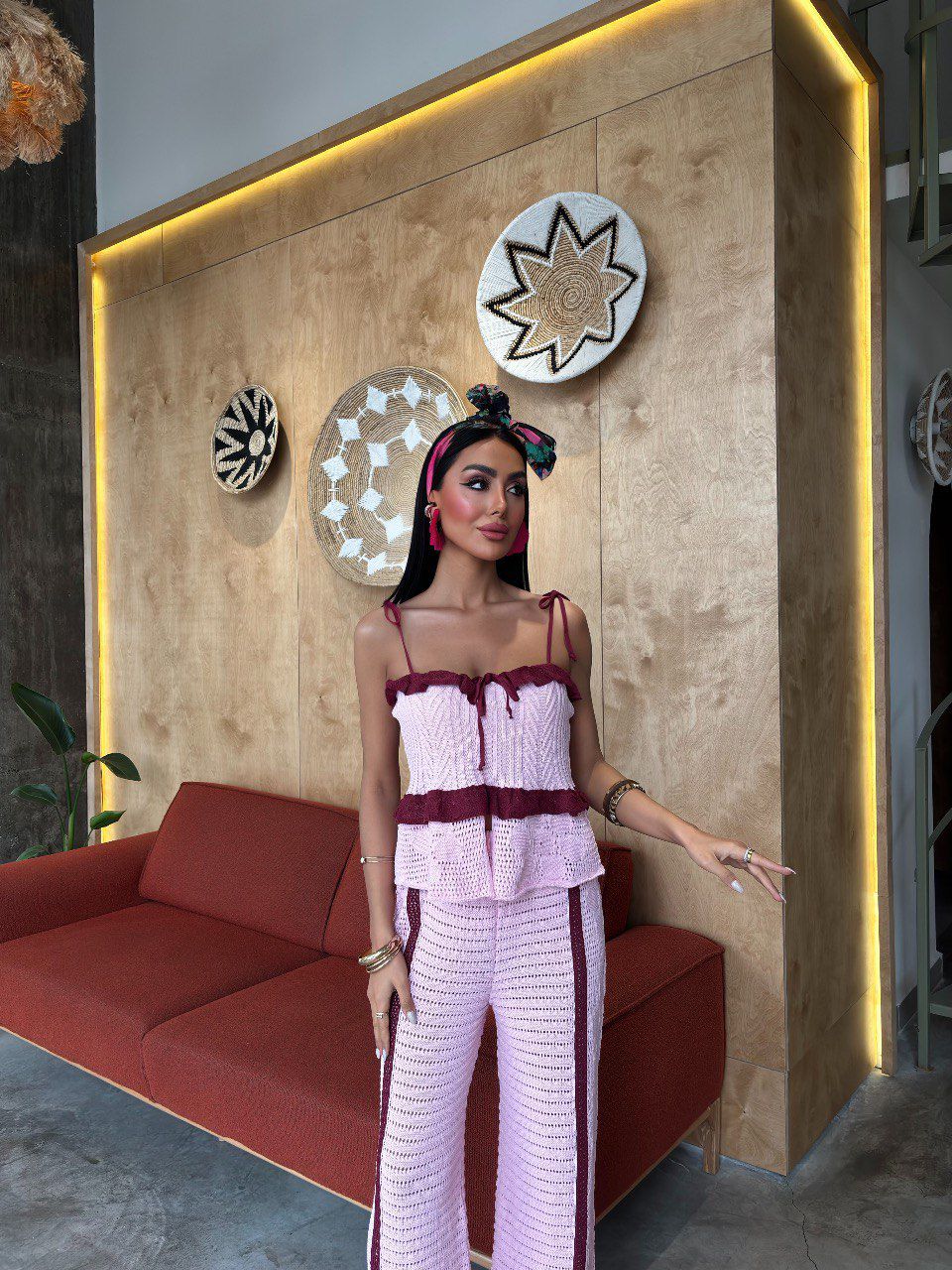 Pink Blush Crochet Set