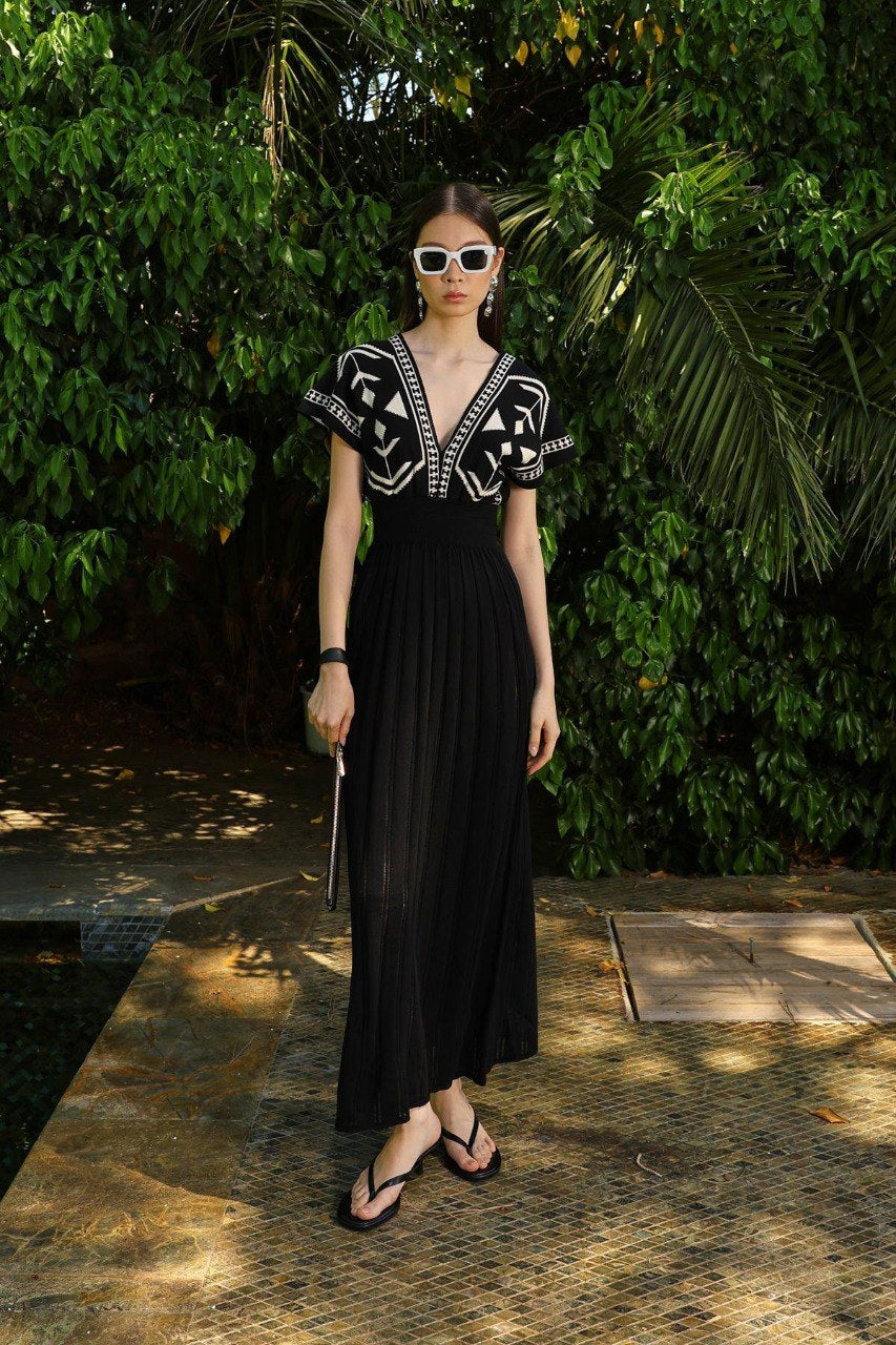 Boho Dress in Black