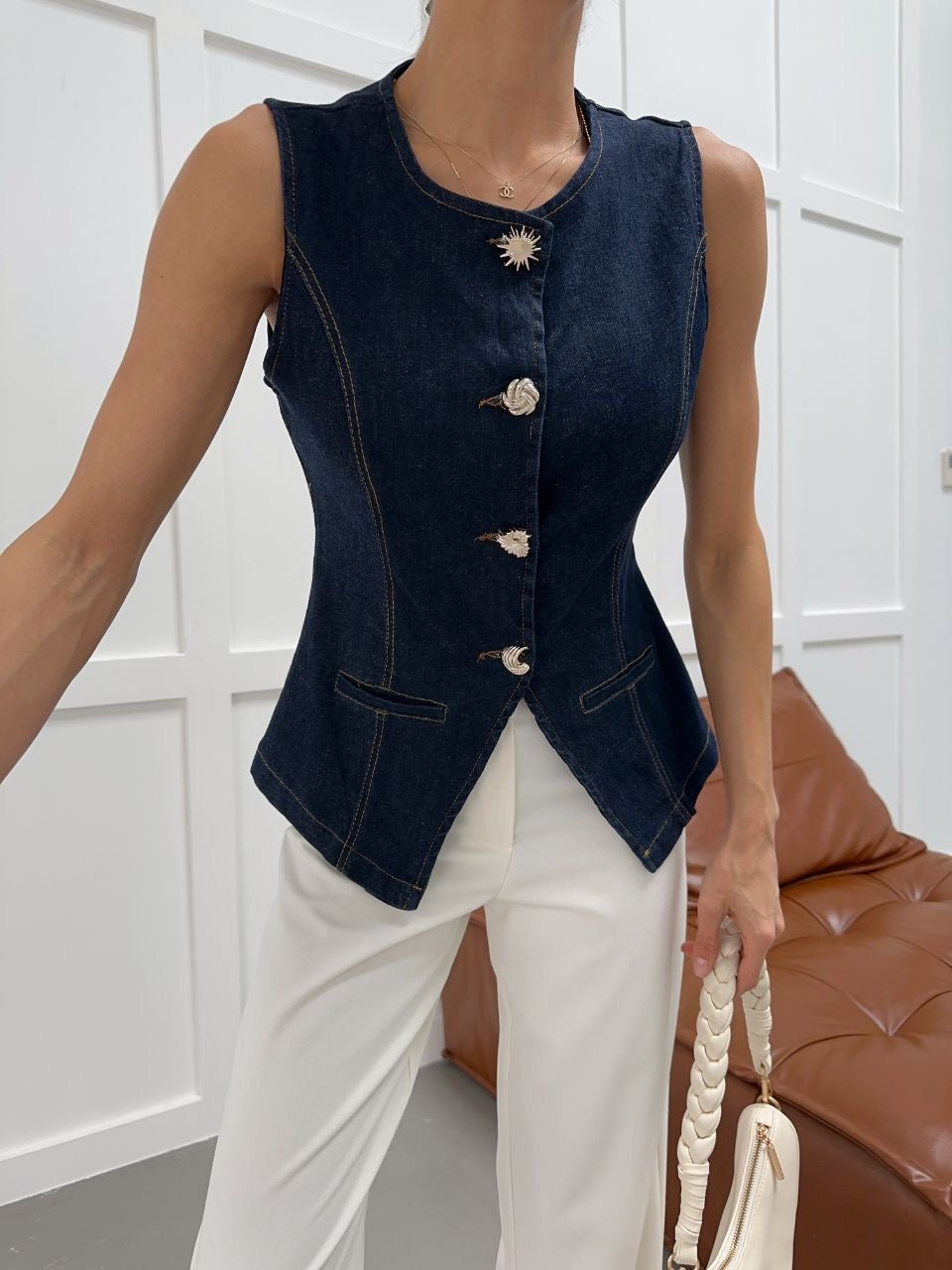 Denim Vest