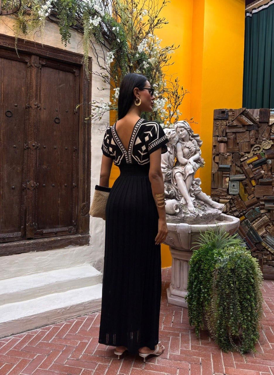 Boho Dress in Black