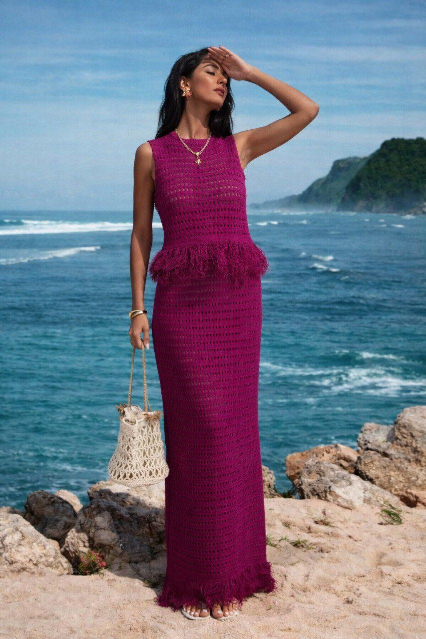 Berry Fringe Set