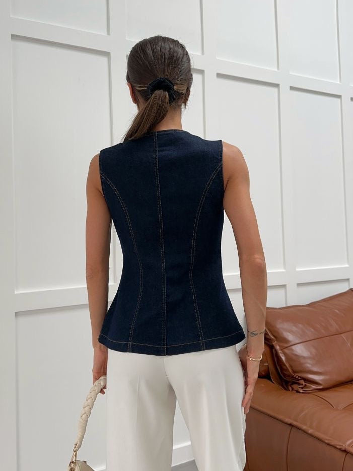 Denim Vest