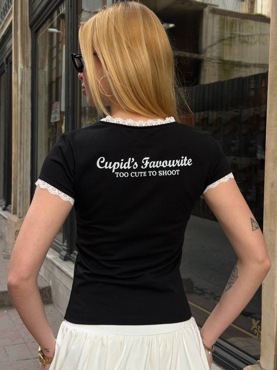 Cupid Tee - Black