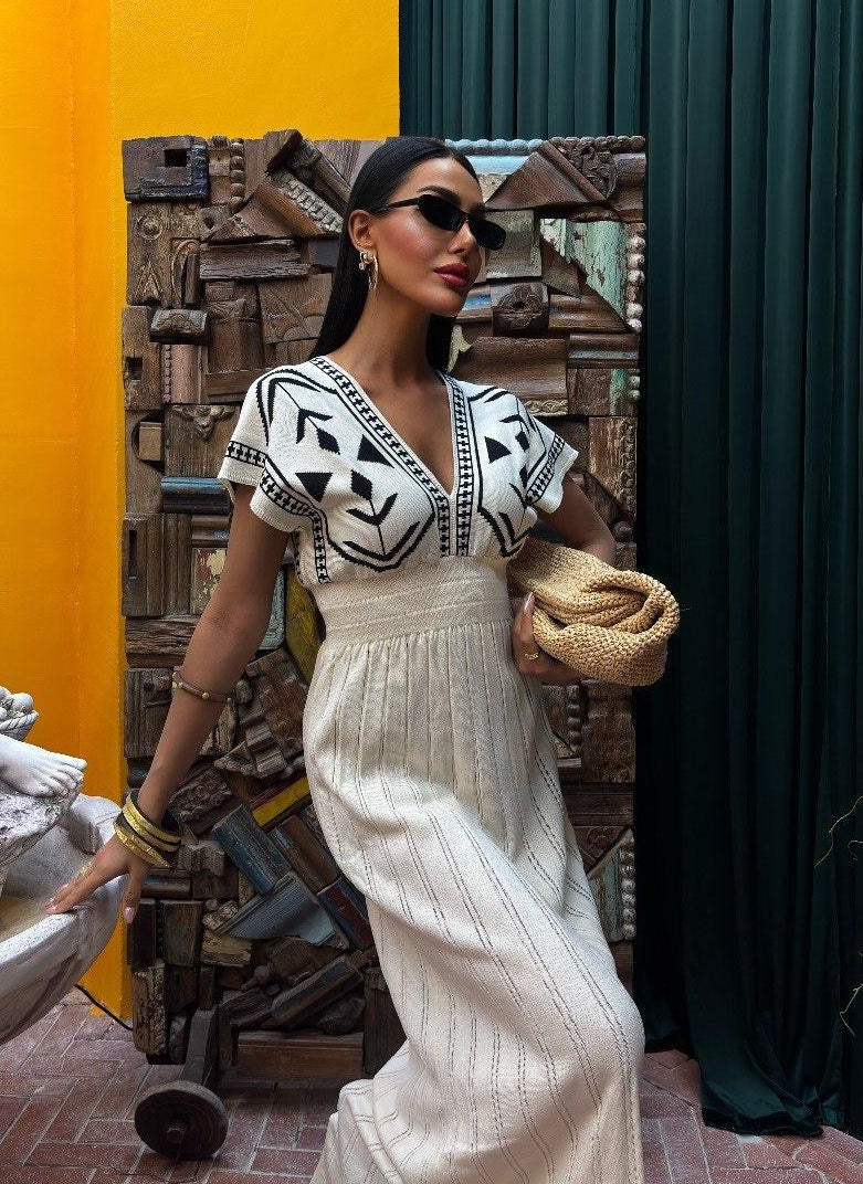 Boho Dress in Cream
