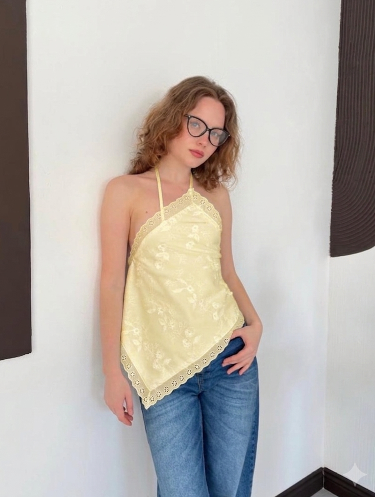 Ivy Top in Yellow