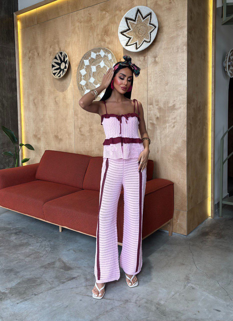 Pink Blush Crochet Set