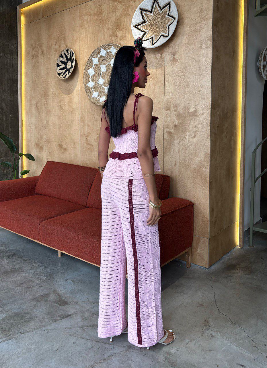 Pink Blush Crochet Set