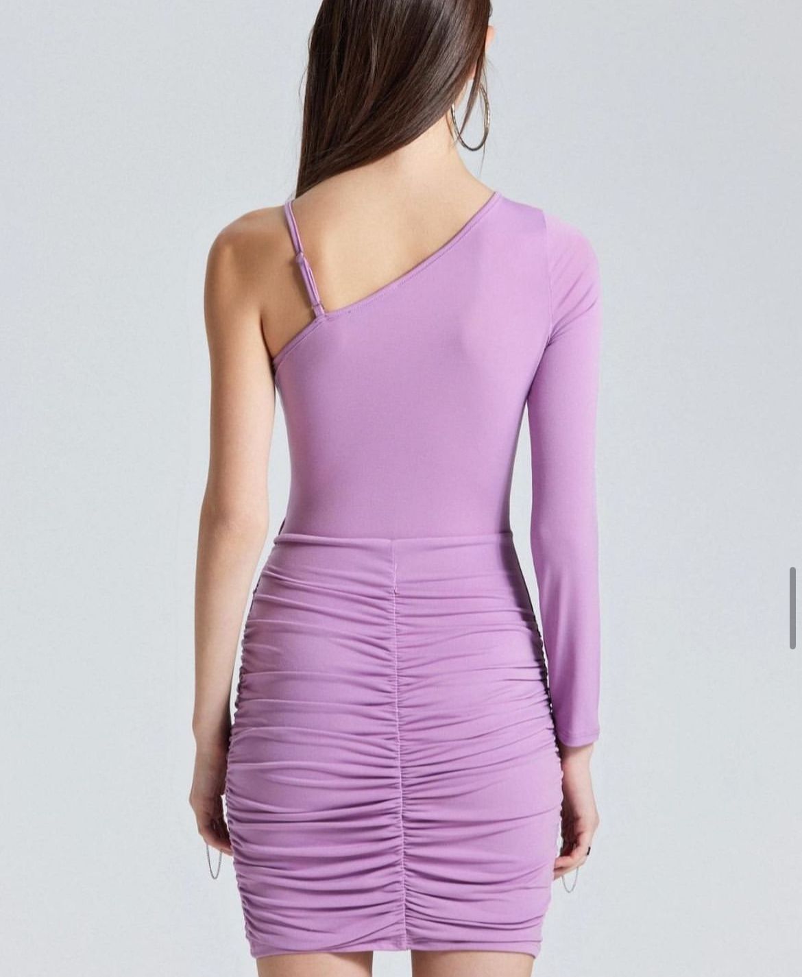 Cutout Lilac Dress